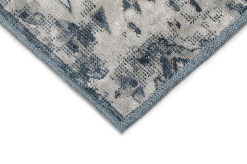 Pikonte Patch Matta 160x230 cm - Blå - Textil & mattor - Mattor - Modern matta - Viskosmatta & konstsilkesmatta