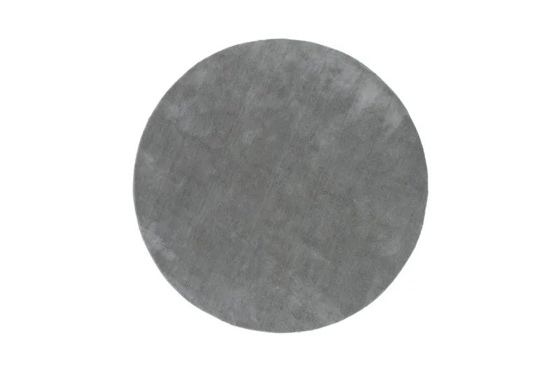 Undra Viskos-look Matta Rund 200 - Silver - Textil & mattor - Mattor - Modern matta - Viskosmatta & konstsilkesmatta