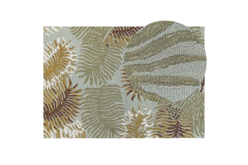 Vize Ullmatta 160x230 cm - Brun - Textil & mattor - Mattor - Modern matta - Ullmatta