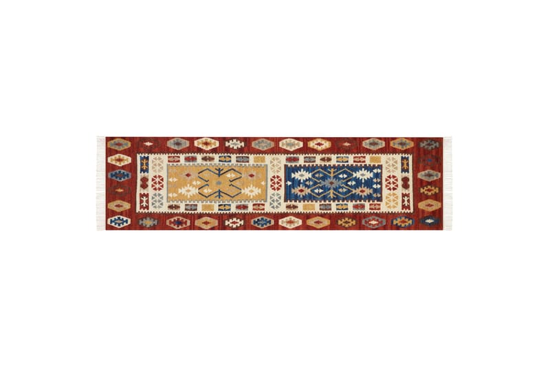 Voskehat Gångmatta 80x300 cm - Röd - Textil & mattor - Mattor - Modern matta - Gångmattor