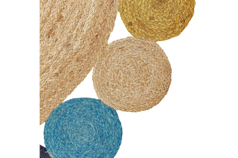 Vostan Jutematta 140 cm Rund - Beige - Textil & mattor - Mattor - Modern matta - Sisalmattor