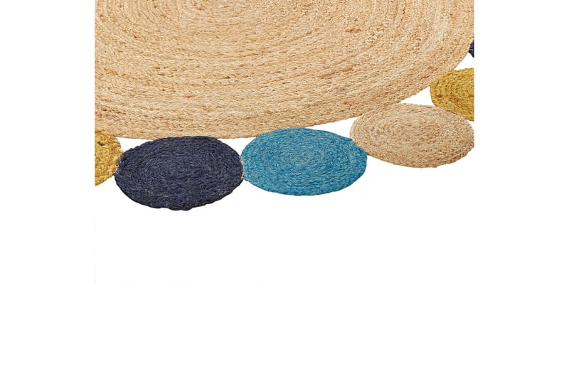 Vostan Jutematta 140 cm Rund - Beige - Textil & mattor - Mattor - Modern matta - Sisalmattor