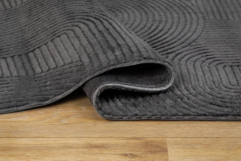 Castello Gångmatta 80x250 cm Rektangulär - Grafit - Textil & mattor - Mattor - Modern matta - Gångmattor