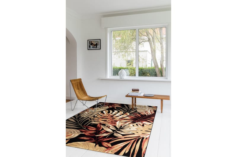 Chroma Flower Wiltonmatta Rektangulär 200x290 cm - Svart - Textil & mattor - Mattor - Modern matta - Wiltonmattor