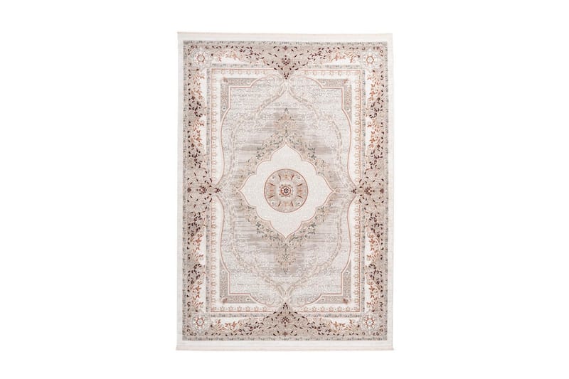 Coulia Nga Matta 160x230 cm Grå/Rosa - D-Sign - Orientaliska mattor - Persisk matta