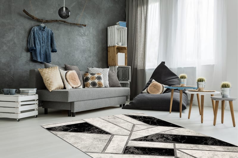 Diamond Spectra Matta 200x290 cm - Silver - Textil & mattor - Mattor - Modern matta - Wiltonmattor