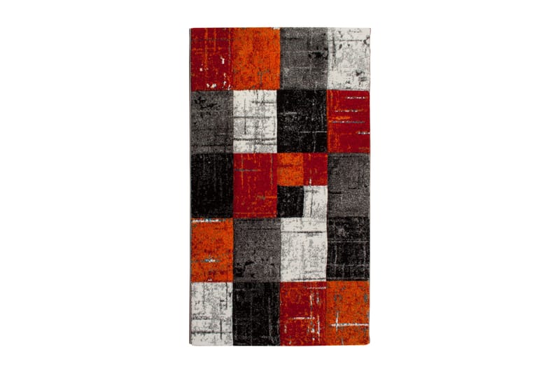London Square Friezematta 80x350 - Röd/Orange - Textil & mattor - Mattor - Modern matta - Wiltonmattor