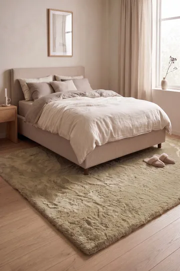Maskinvävd Matta Heaven Deluxe 160x230 cm - Olivgrön - Textil & mattor - Mattor - Modern matta - Wiltonmattor