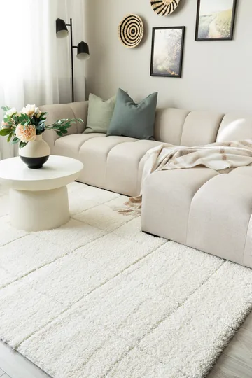 Maskinvävd Matta Montana Square 280x380 cm - Creme - Textil & mattor - Mattor - Modern matta - Wiltonmattor