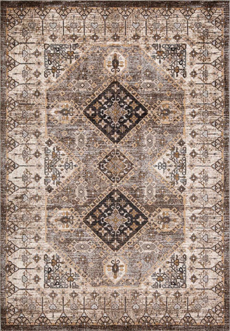 Matta Yelvi 160x230 cm, Brun/beige