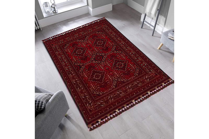 Noriyasu Wiltonmatta 120x180 cm Rektangulär - Röd - Textil & mattor - Mattor - Modern matta - Wiltonmattor