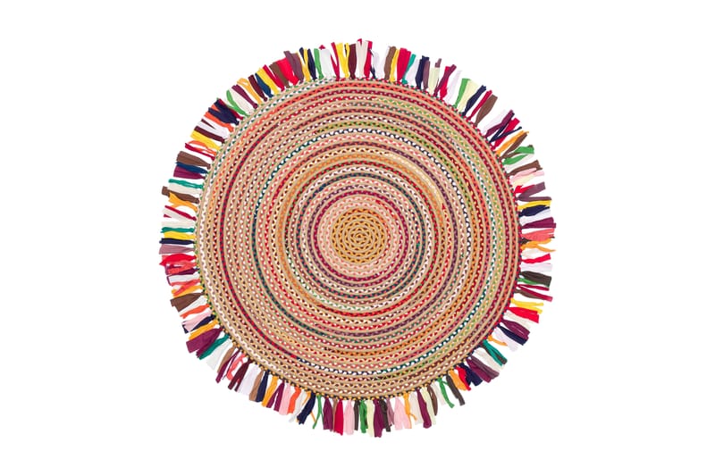 Saroshe Matta 90x90 cm - Flerfärgad - Textil & mattor - Mattor - Modern matta - Wiltonmattor