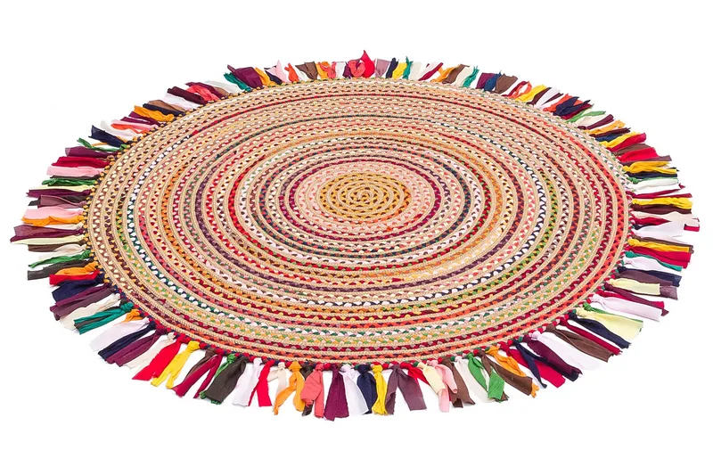 Saroshe Matta 90x90 cm - Flerfärgad - Textil & mattor - Mattor - Modern matta - Wiltonmattor