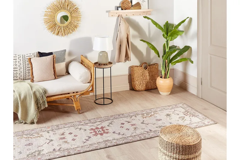 Yanoba Gångmatta 80x300 cm - Beige - Textil & mattor - Mattor - Modern matta - Gångmattor