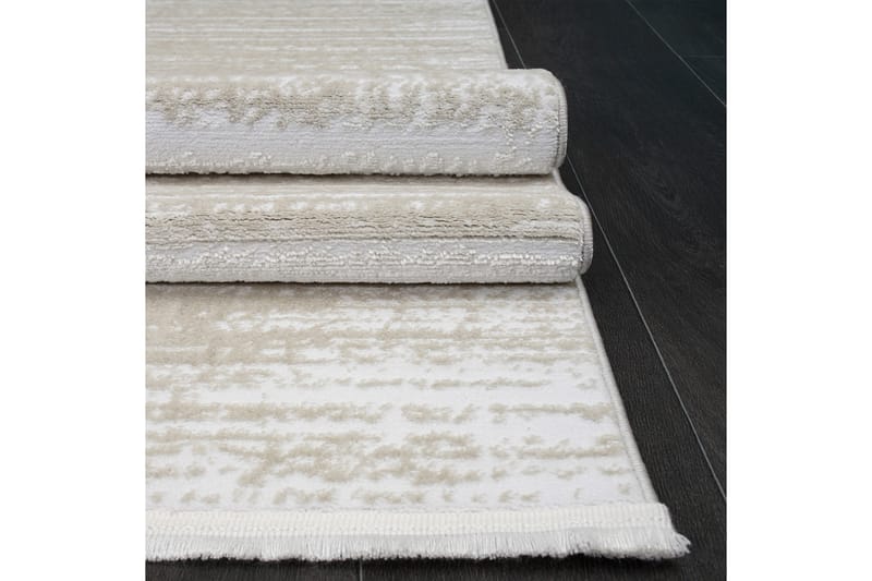Yasemin Gångmatta 100x200 cm Rektangulär - Vit/Beige - Textil & mattor - Mattor - Modern matta - Gångmattor