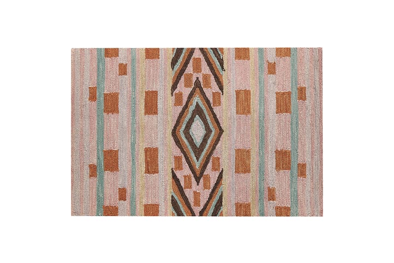 Yomra Ullmatta 140x200 cm - Brun - Textil & mattor - Mattor - Modern matta - Ullmatta
