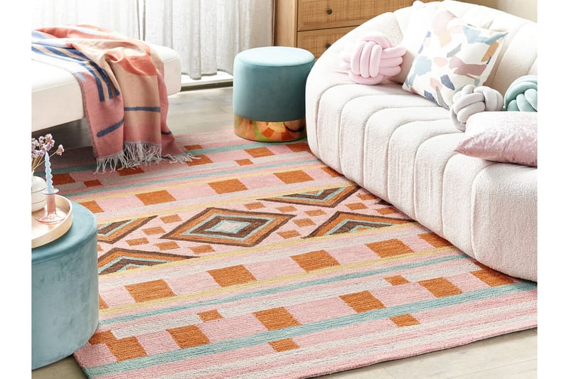 Yomra Ullmatta 160x230 cm - Brun - Textil & mattor - Mattor - Modern matta - Ullmatta