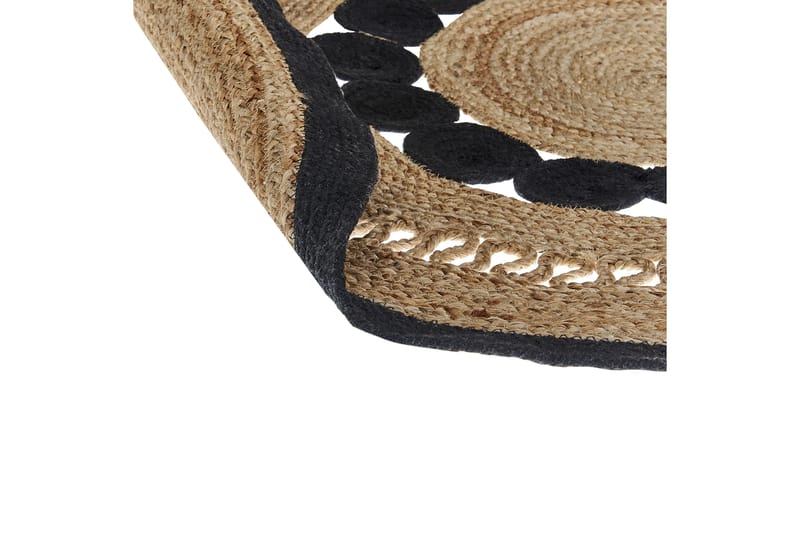 Yozgat Ryamatta 120 cm Rund - Beige - Textil & mattor - Mattor - Modern matta - Ryamatta & luggmatta