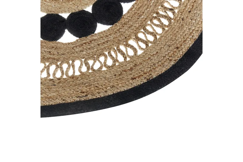 Yozgat Ryamatta 120 cm Rund - Beige - Textil & mattor - Mattor - Modern matta - Sisalmattor