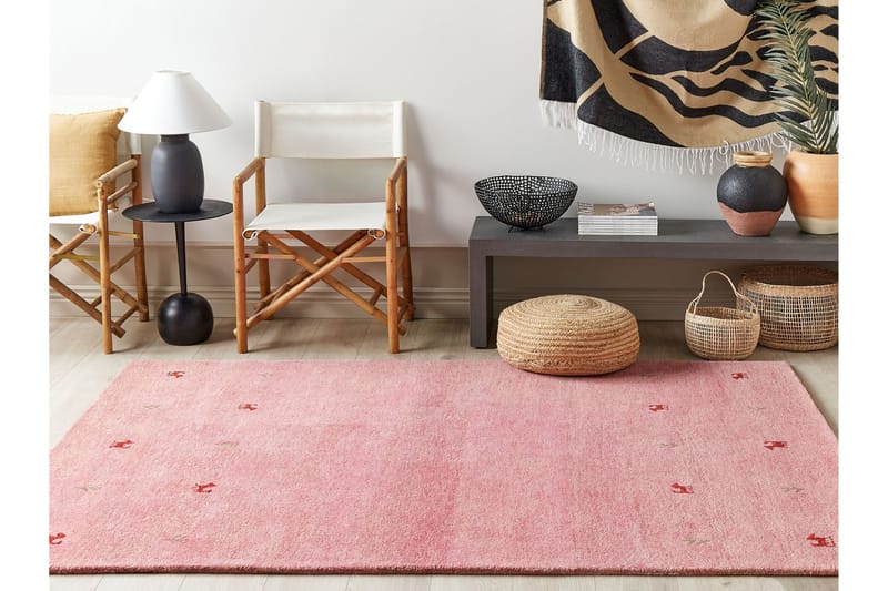 Yulafi Ryamatta 160x230 cm - Rosa - Textil & mattor - Mattor - Modern matta - Ryamatta & luggmatta