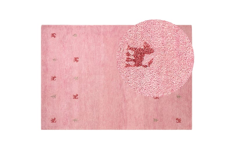 Yulafi Ryamatta 160x230 cm - Rosa - Textil & mattor - Mattor - Modern matta - Ryamatta & luggmatta