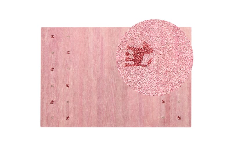 Yulafi Ryamatta 200x300 cm - Rosa - Textil & mattor - Mattor - Modern matta - Ryamatta & luggmatta