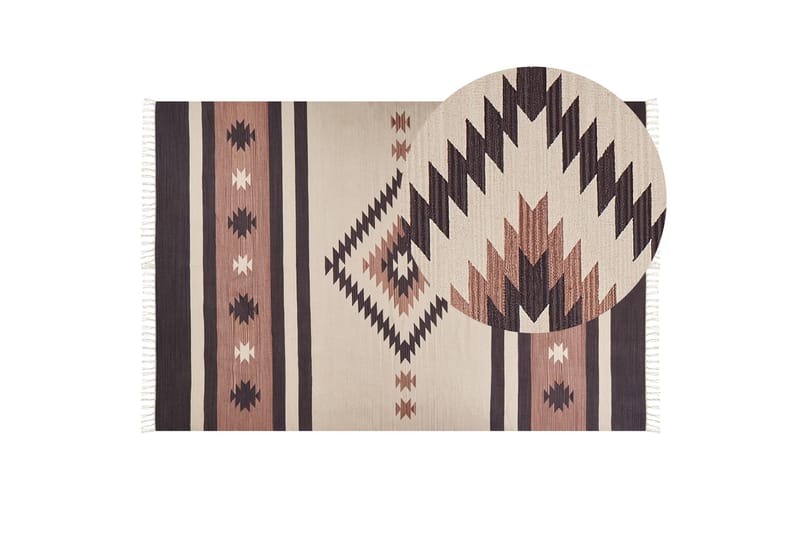 Aragats Kelimmatta 200x300 cm - Beige - Textil & mattor - Mattor - Orientaliska mattor - Kelimmattor
