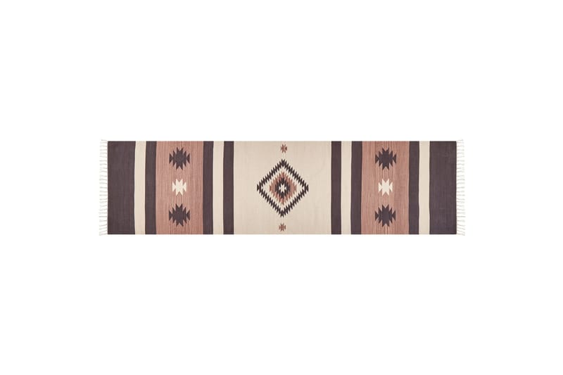 Aragats Kelimmatta 80x300 cm - Beige - Textil & mattor - Mattor - Orientaliska mattor - Kelimmattor