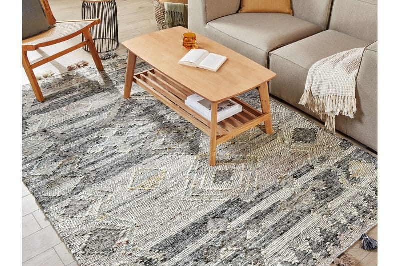 Aratashen Kelimmatta 160x230 cm - Grå - Textil & mattor - Mattor - Orientaliska mattor - Kelimmattor