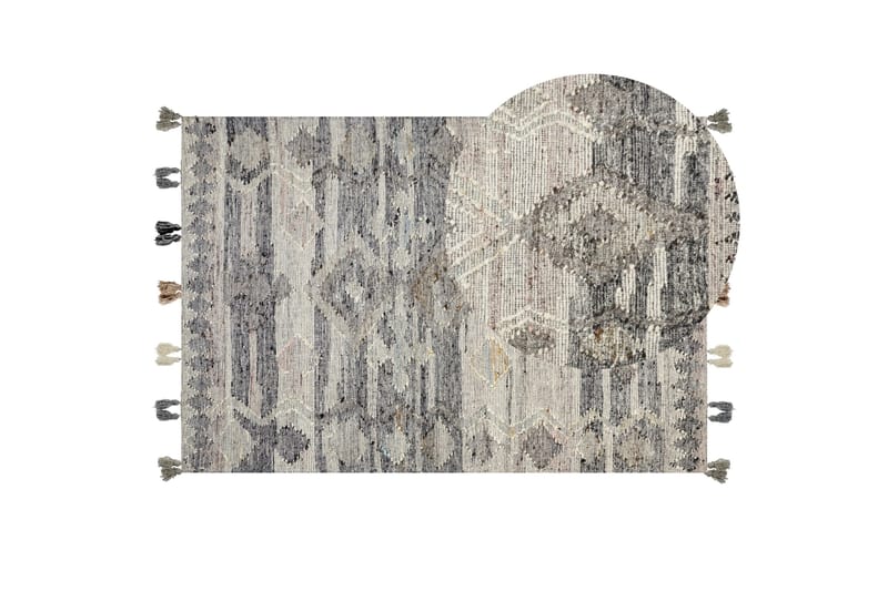 Aratashen Kelimmatta 160x230 cm - Grå - Textil & mattor - Mattor - Orientaliska mattor - Kelimmattor