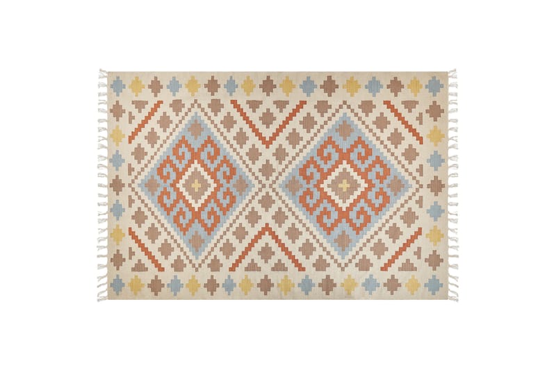 Atan Kelimmatta 200x300 cm - Beige - Textil & mattor - Mattor - Orientaliska mattor - Kelimmattor