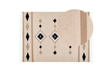 Berdik Kelimmatta 160x230 cm - Beige - Textil & mattor - Mattor - Orientaliska mattor - Kelimmattor
