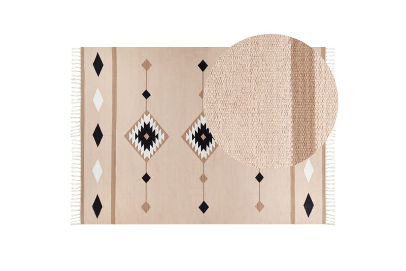 Berdik Kelimmatta 200x300 cm - Beige - Textil & mattor - Mattor - Orientaliska mattor - Kelimmattor