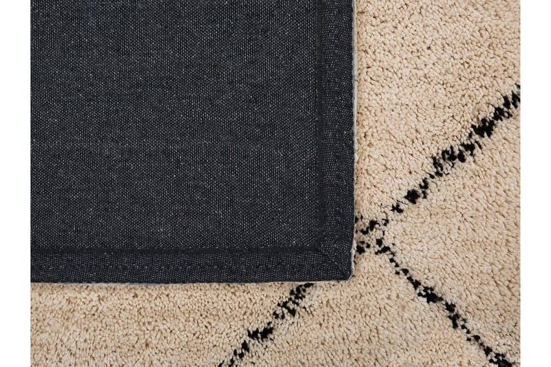 Bradicich Matta 160x230 cm - Beige/Svart - Textil & mattor - Mattor - Orientaliska mattor - Marockanska mattor