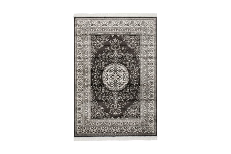 Casablanca Matta 200x300 cm - Antracit - Handvävda mattor - Gummerade mattor - Orientaliska mattor - Små mattor - Persisk matta - Stora mattor