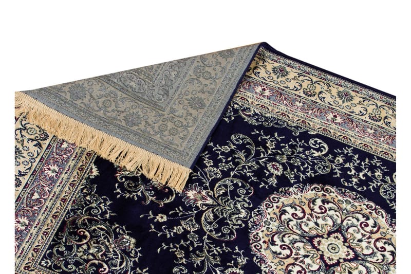 Casablanca Medallion Orientalisk Matta 130x190 - Marinblå - Textil & mattor - Mattor - Orientaliska mattor