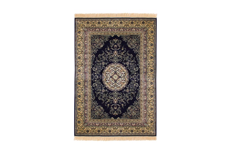 Casablanca Medallion Orientalisk Matta 130x190 - Marinblå - Textil & mattor - Mattor - Orientaliska mattor