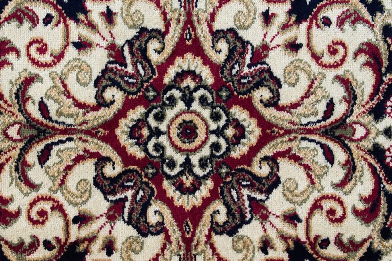 Casablanca Medallion Orientalisk Matta 130x190 - Röd - Stora mattor - Persisk matta - Orientaliska mattor