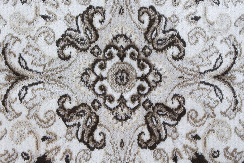 Casablanca Medallion Orientalisk Matta 130x190 - Silver - Textil & mattor - Mattor - Orientaliska mattor