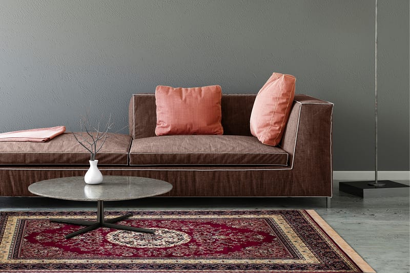 Casablanca Medallion Orientalisk Matta 160x230 - Röd - Textil & mattor - Mattor - Orientaliska mattor