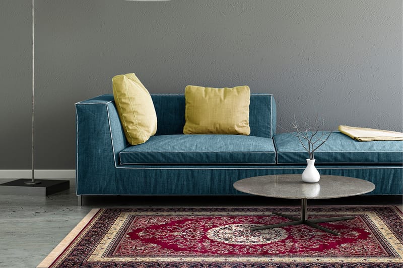 Casablanca Medallion Orientalisk Matta 160x230 - Röd - Textil & mattor - Mattor - Orientaliska mattor