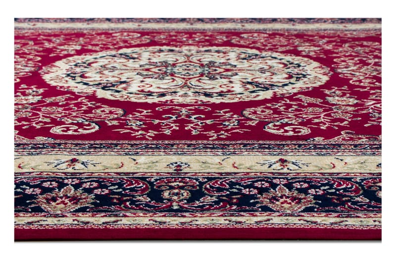 Casablanca Medallion Orientalisk Matta 160x230 - Röd - Orientaliska mattor - Stora mattor - Persisk matta
