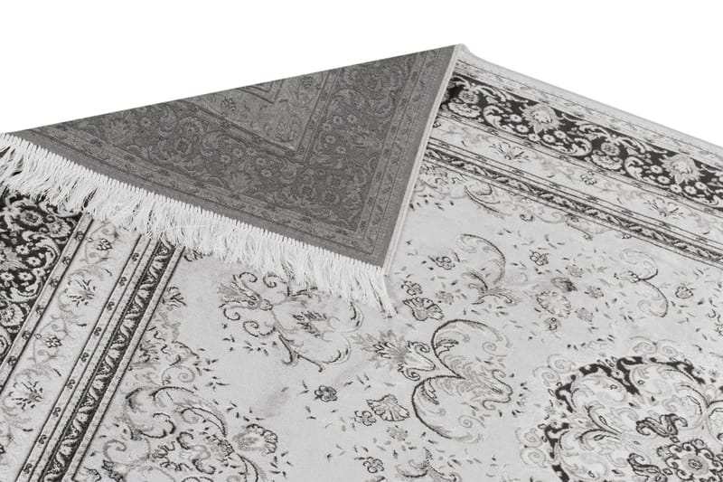 Casablanca Medallion Orientalisk Matta 200x300 - Silver - Textil & mattor - Mattor - Orientaliska mattor