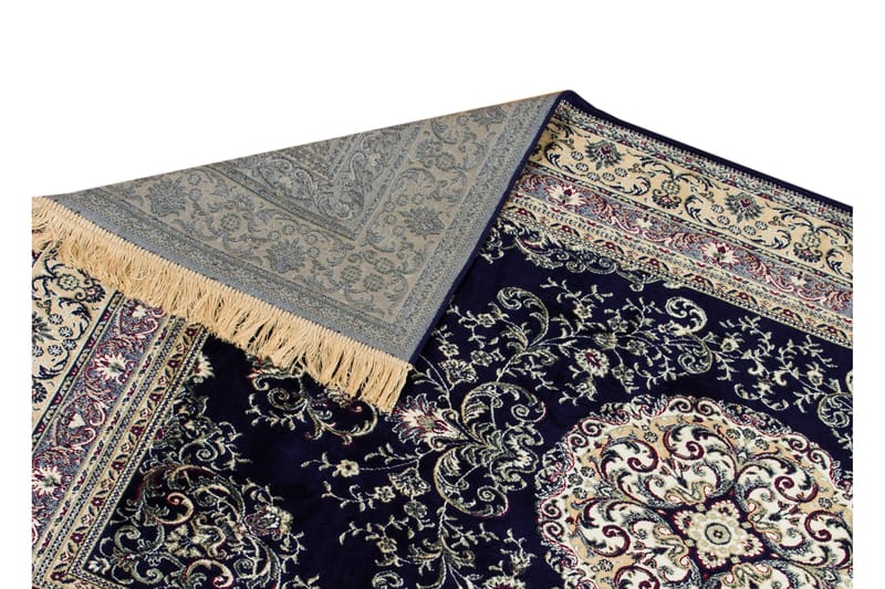 Casablanca Orientalisk Matta 240x330 Viskos - Marinblå - Persisk matta - Orientaliska mattor