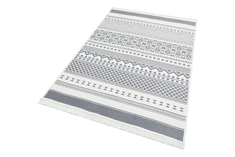 Eko Hali Matta 120x180 cm - Grå/Vit - Textil & mattor - Mattor - Orientaliska mattor
