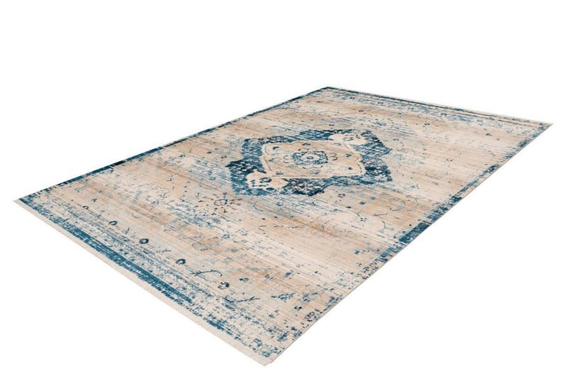Gandeer Lond Matta Créme/Blå 120x170 cm - D-Sign - Orientaliska mattor - Persisk matta