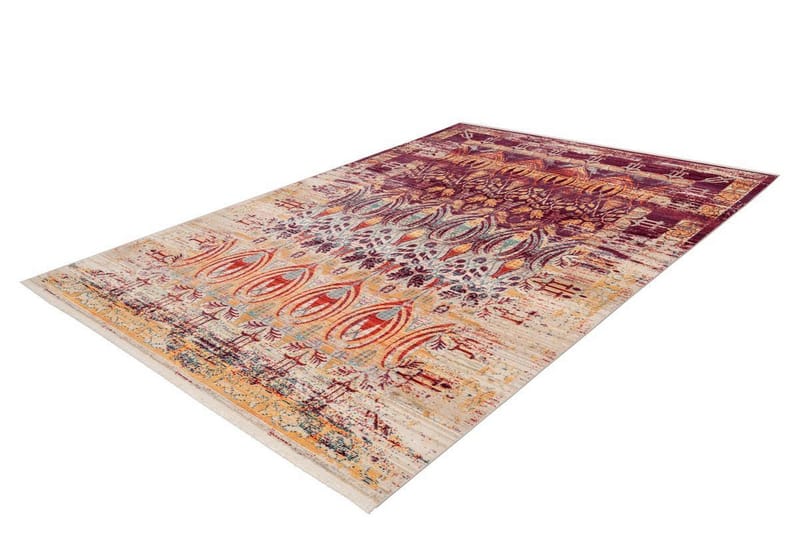 Gandeer Swe Matta Röd/Flerfärgad 200x290 cm - D-Sign - Orientaliska mattor - Persisk matta