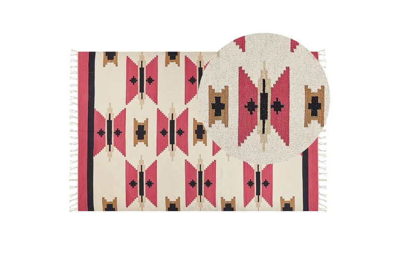 Garni Kelimmatta 200x300 cm - Röd - Textil & mattor - Mattor - Orientaliska mattor - Kelimmattor