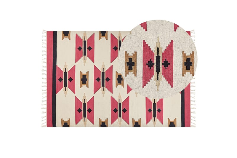 Garni Kelimmatta 200x300 cm - Röd - Textil & mattor - Mattor - Orientaliska mattor - Kelimmattor