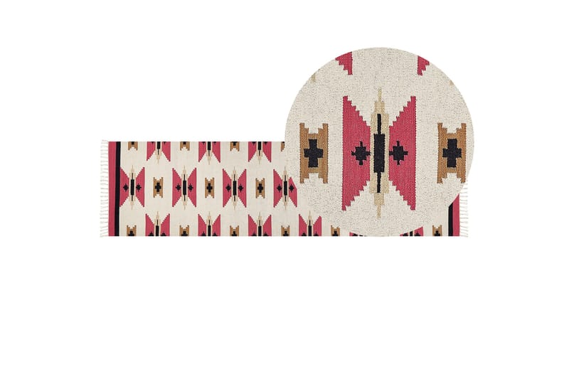 Garni Kelimmatta 80x300 cm - Röd - Textil & mattor - Mattor - Orientaliska mattor - Kelimmattor